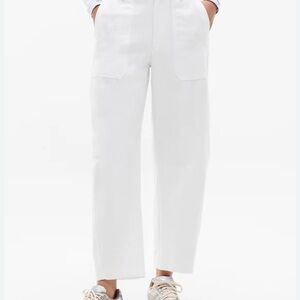 Athleta White skyline utility pants
